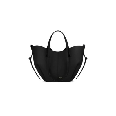 POLENE CYME SMALL EDITION TEXTURED BAG BHB0021MGRBK701 (33*22*13cm)